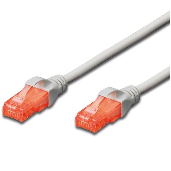 Патч-корд 5м, CAT 6 UTP, AWG 26/7, LSZH Digitus (DK-1617-050)