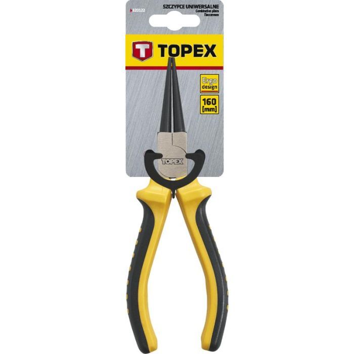 Плоскогубцы Topex круглогубцы, 160 мм (32D109) изображение 2