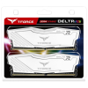 Модуль памяти для компьютера DDR4 16GB (2x8GB) 2666 MHz T-Force Delta White RGB Team (TF4D416G2666HC15BDC01) изображение 3