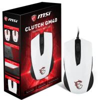 Мышка MSI Clutch GM40 gaming mouse White изображение 5