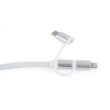 Дата кабель USB 2.0 AM to Lightning + Micro 5P + Type-C 1.0m Cablexpert (CC-USB2-AMLM32-1M-W) зображення 3