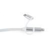 Дата кабель USB 2.0 AM to Lightning + Micro 5P + USB-C 1.0m Cablexpert (CC-USB2-AMLM32-1M-W) зображення 3