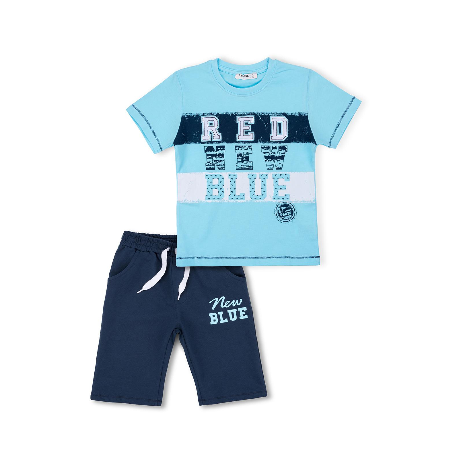 Набор детской одежды Breeze "RED NEW BLUE" (10263-110B-blue)