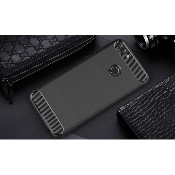 Чехол для мобильного телефона Laudtec для Huawei Y7 Prime 2018 Carbon Fiber (Black) (LT-YP2018) изображение 11