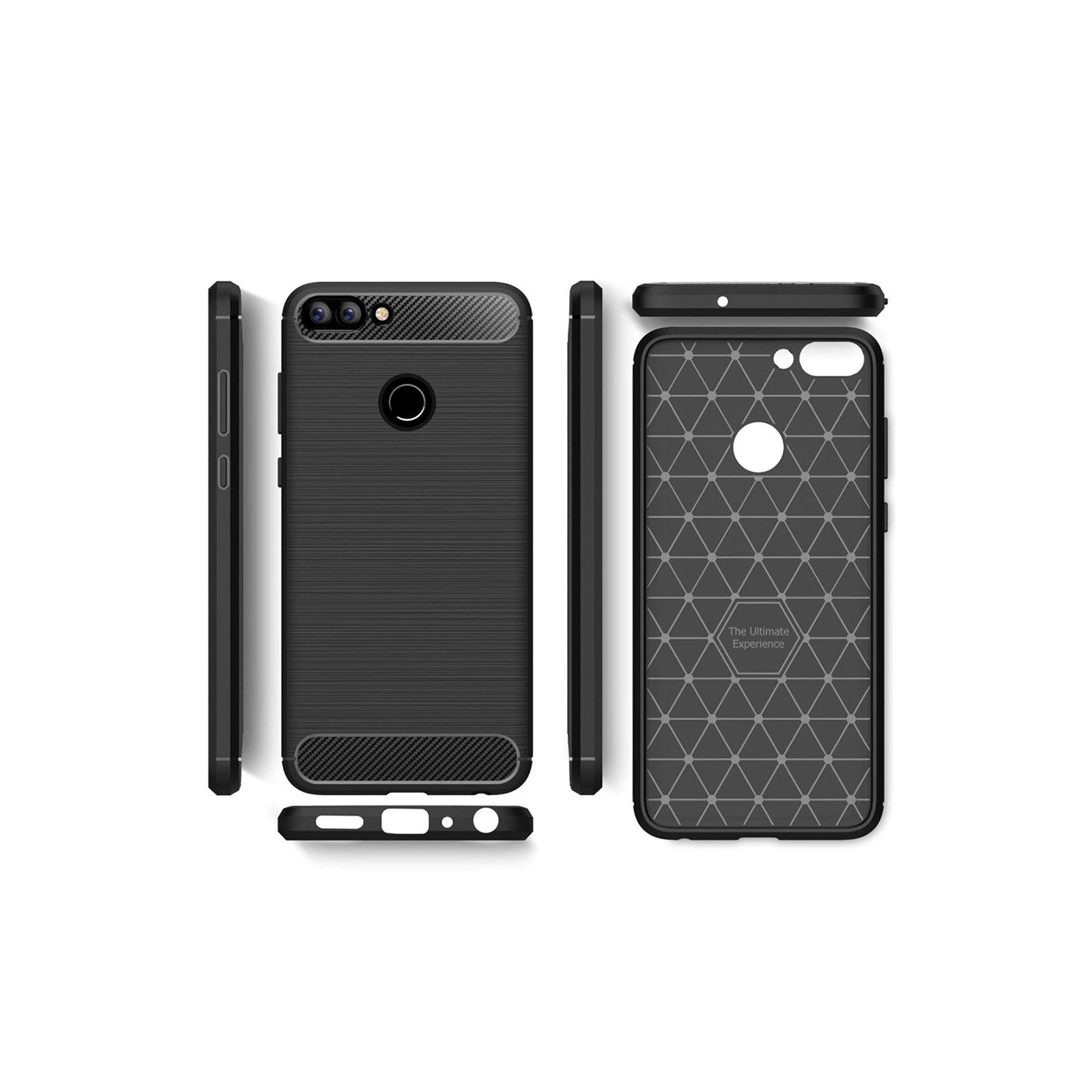 Чехол для мобильного телефона Laudtec для Huawei Y7 Prime 2018 Carbon Fiber (Black) (LT-YP2018) изображение 2
