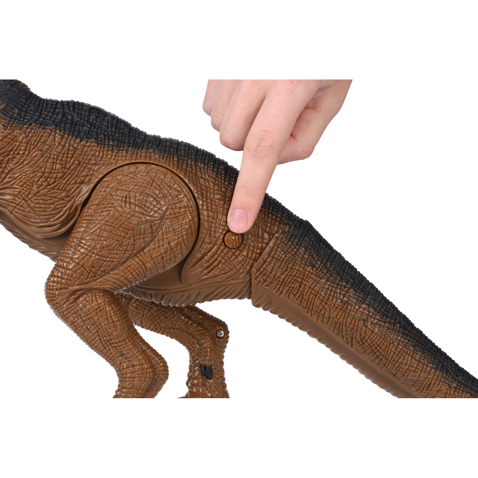 Интерактивная игрушка Same Toy Динозавр Dinosaur Planet коричневый со светом и звуком (RS6133Ut) изображение 10