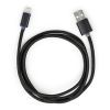 Дата кабель USB 2.0 AM to Lightning 1m LED black Vinga (VCPDCLLED1BK) зображення 3