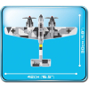 Конструктор Cobi Вторая Мировая Война Самолет Мессершмитт BF-110, 370 деталей (COBI-5538) изображение 11