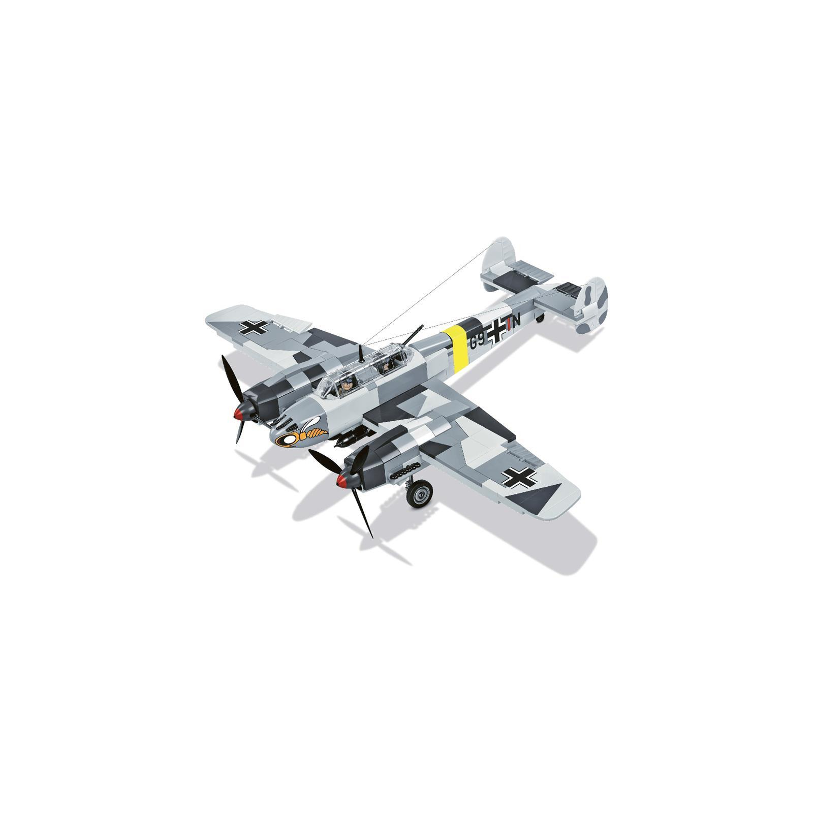 Конструктор Cobi Вторая Мировая Война Самолет Мессершмитт BF-110, 370 деталей (COBI-5538) изображение 3