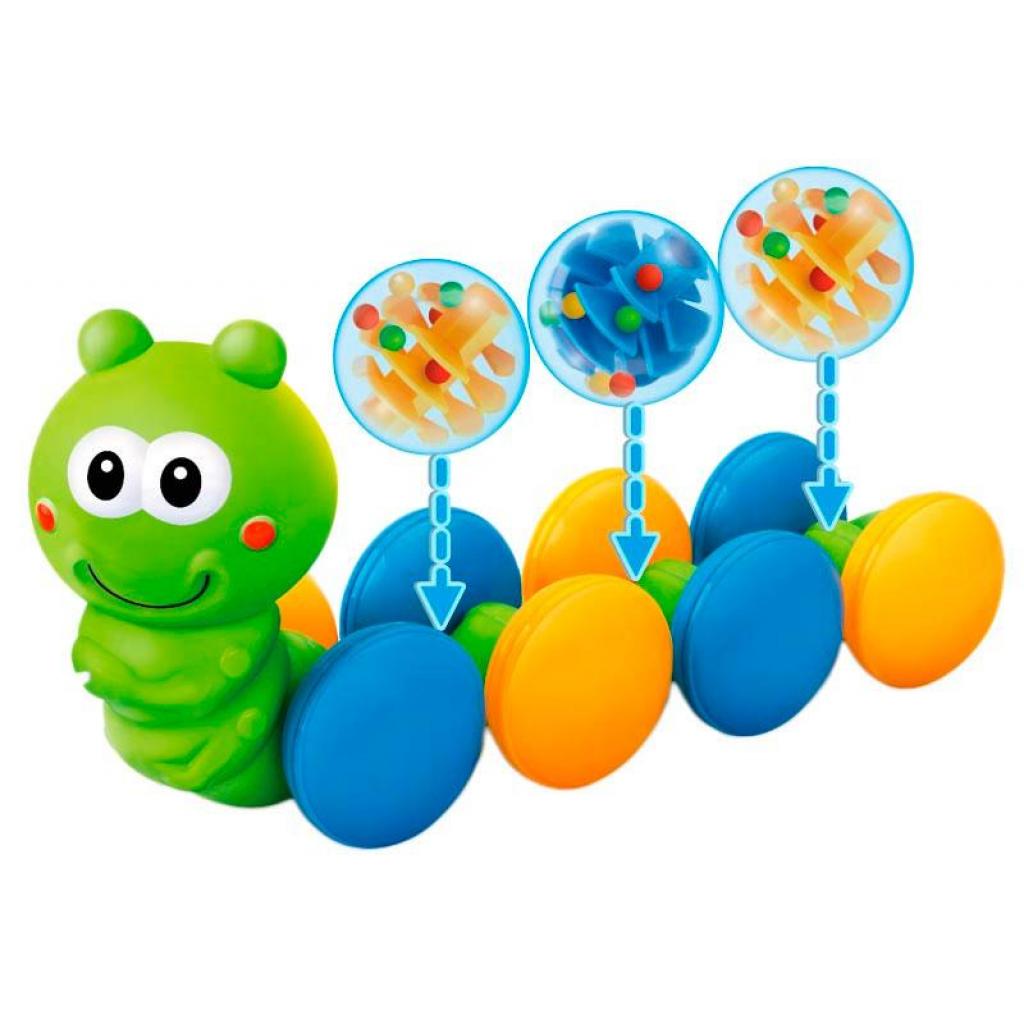 Каталка BeBeLino Гусениця з кульками (58026) зображення 2