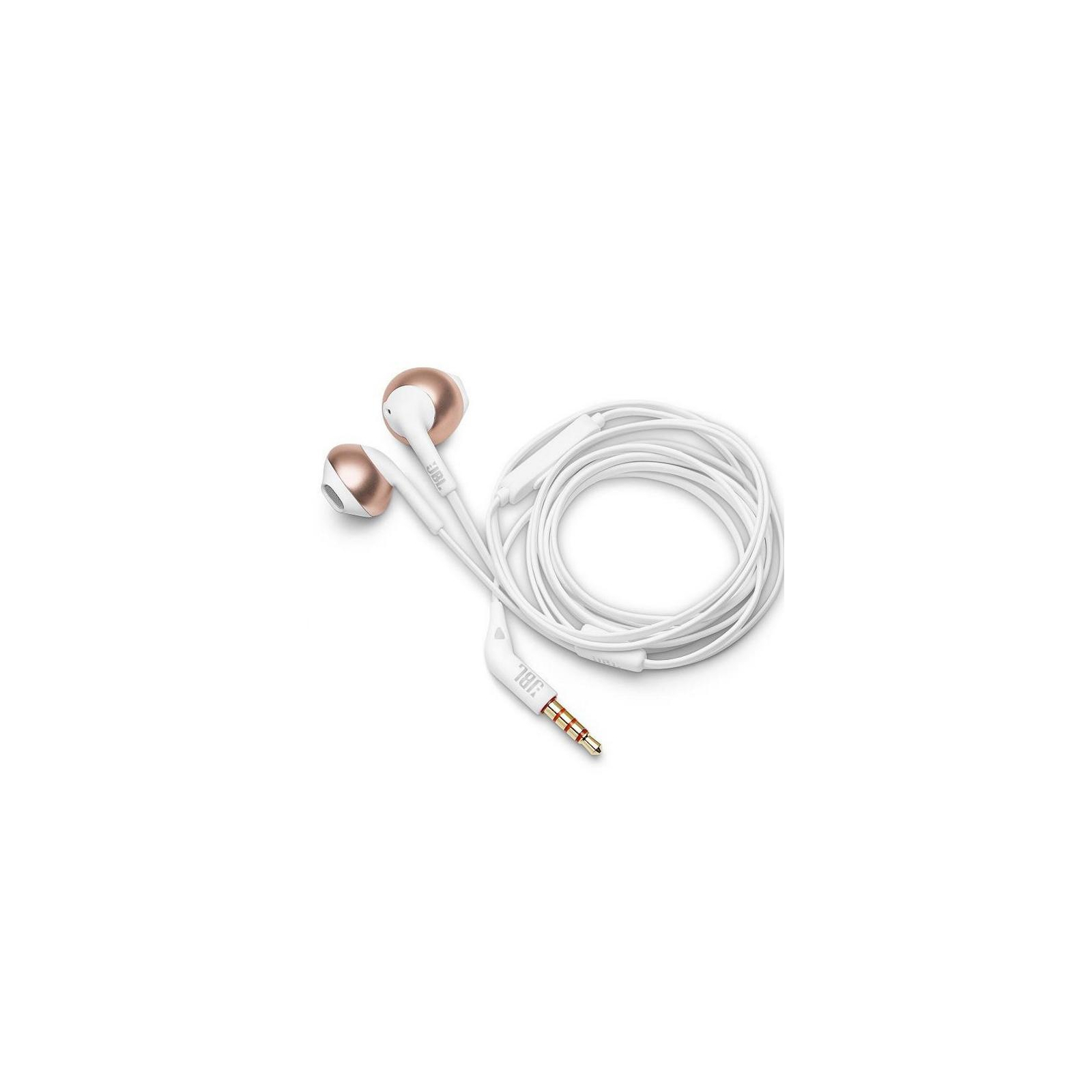 Наушники JBL T205 Rose Gold (JBLT205RGD) изображение 7