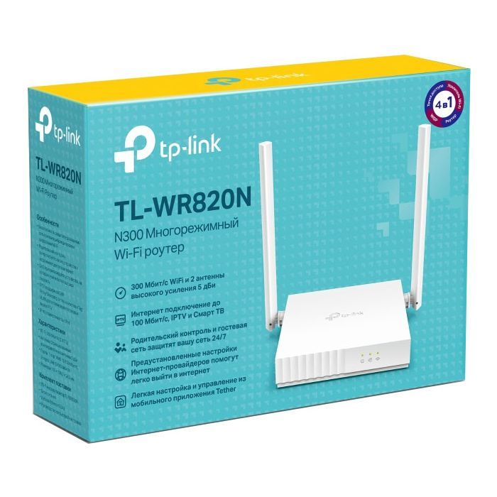 Маршрутизатор TP-Link TL-WR820N зображення 4