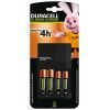 Зарядное устройство для аккумуляторов Duracell CEF14, 4 часа, 1 шт. (Includes 2 AA1300mAh & 2 AAA750mAh) (5007497 / 5004990) изображение 2