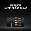 Зарядний пристрій для акумуляторів Duracell CEF14 + 2 rechar AA1300mAh + 2 rechar AAA750mAh (5007497 / 5004990) зображення 4