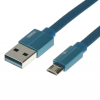 Дата кабель USB 2.0 AM to Micro 5P 1.0m Kerolla blue Remax (RC-094M1M-BLUE) изображение 2