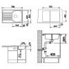 Мойка кухонная Blanco 513441 TIPO 45S COMPACT СТАЛЬ изображение 4