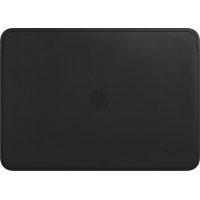 Чехол для ноутбука Apple 13" MacBook Pro, Leather Sleeve, Black (MTEH2ZM/A)