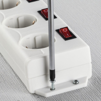 Сетевой фильтр питания Hama 6 розеток, white (00137239) изображение 5