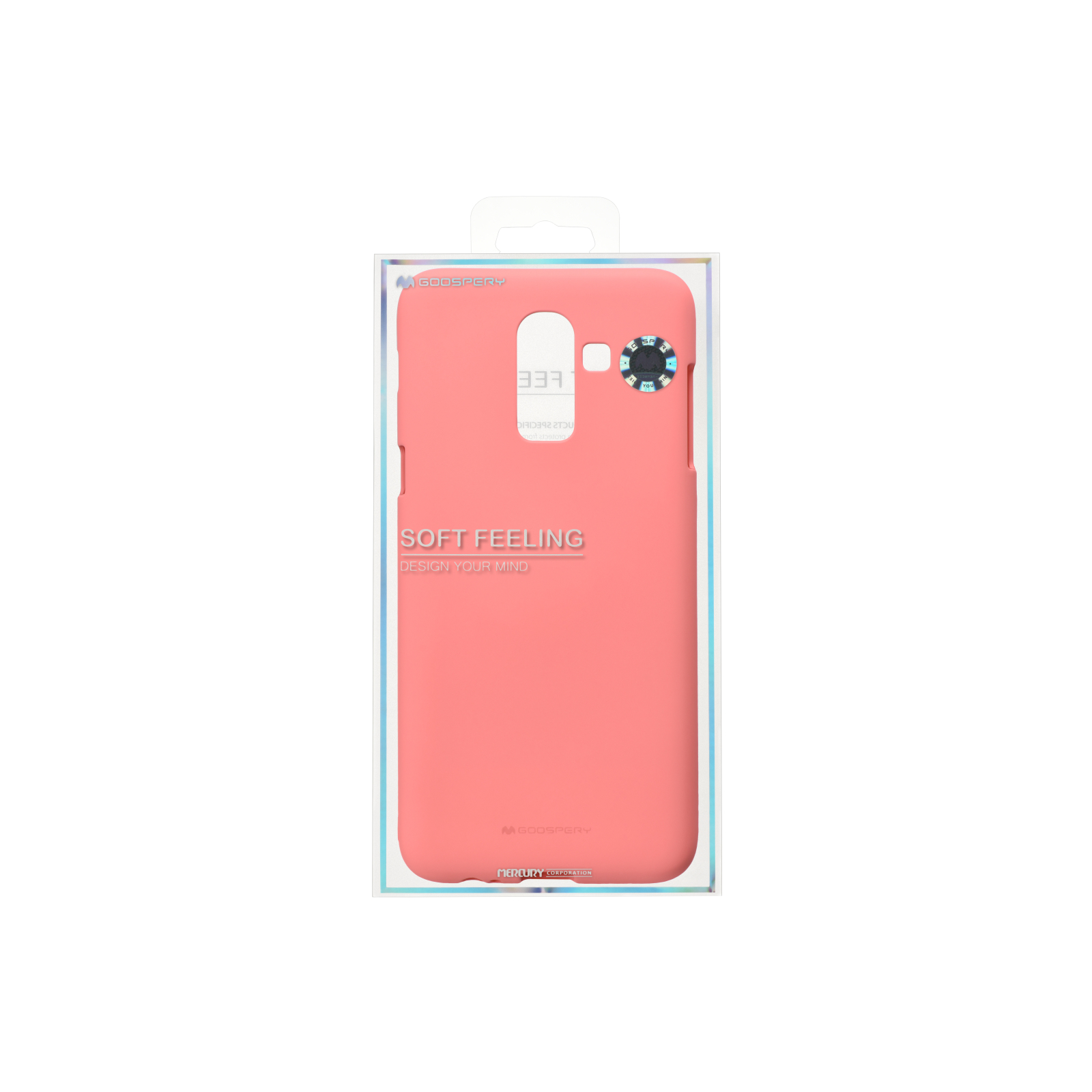 Чехол для мобильного телефона Goospery Samsung Galaxy J8 (J810) SF Jelly Pink (8809621280196) изображение 3