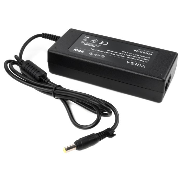 Блок питания к ноутбуку Vinga HP 90W 19V 4.74A 4.8*1.7 (VPA-1947-HP4817-101) изображение 2