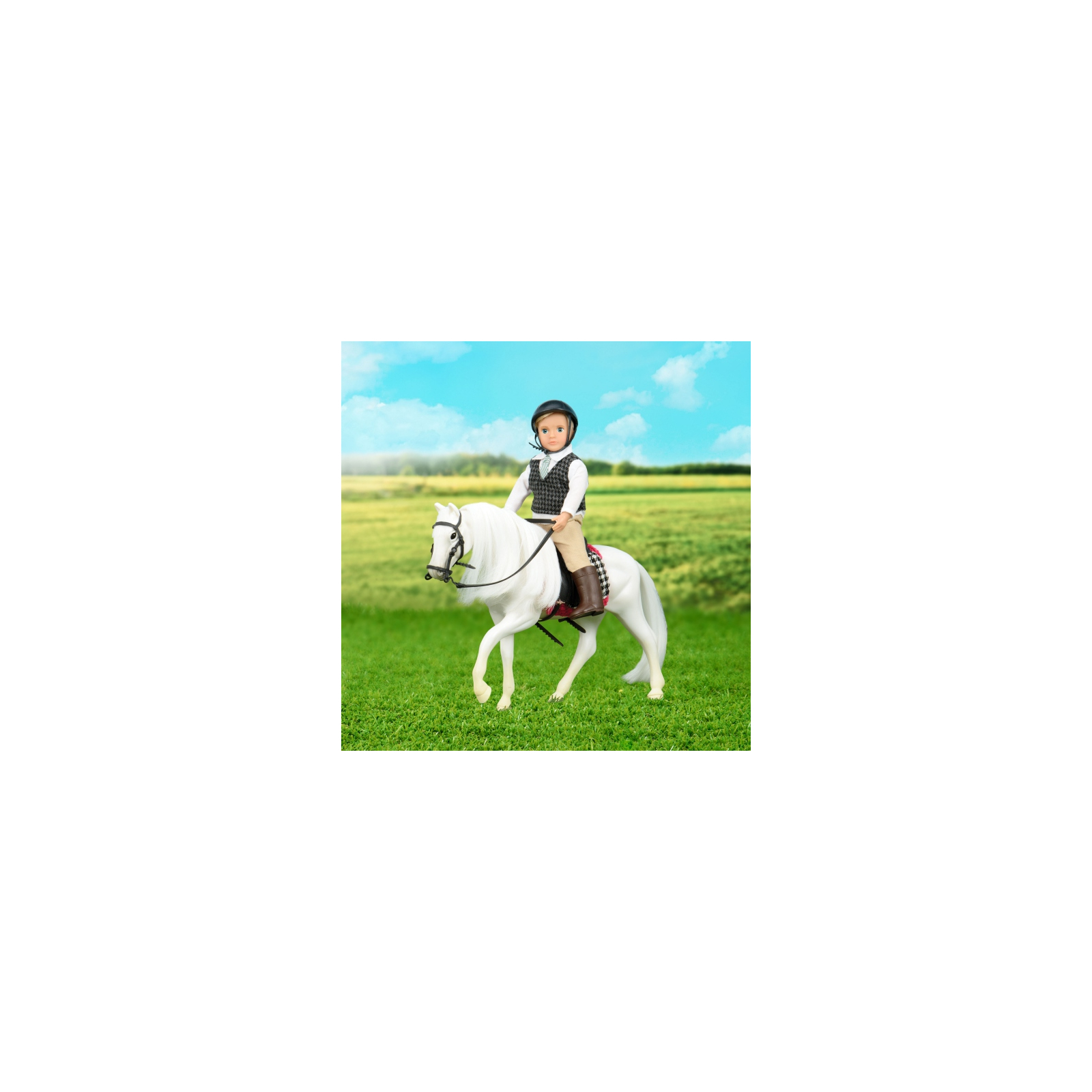 Аксессуар к кукле Lori Белая лошадь с Камарилло (LO38000Z) изображение 2