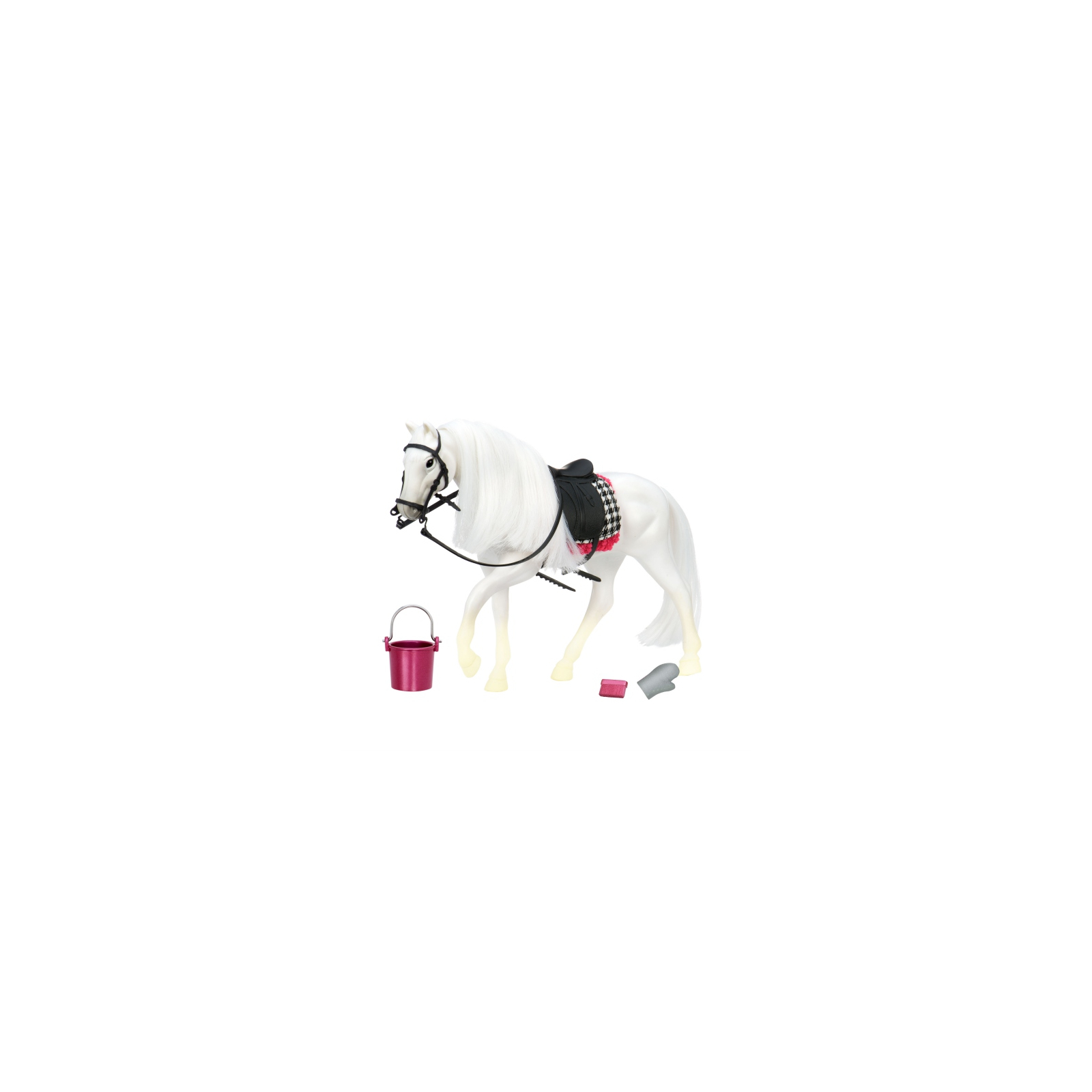 Аксессуар к кукле Lori Белая лошадь с Камарилло (LO38000Z)