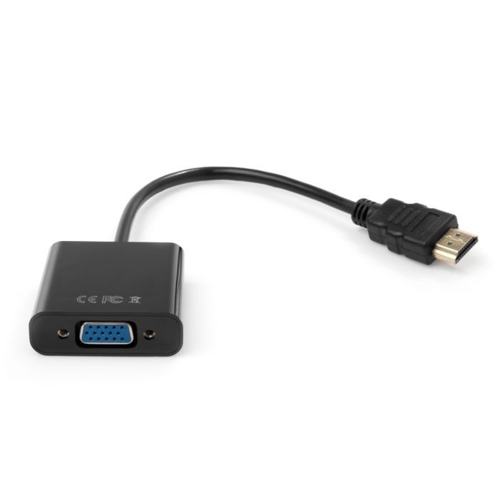 Перехідник HDMI to VGA 1080p Vinga (VCPAHDMIM2VGAFBK) зображення 3