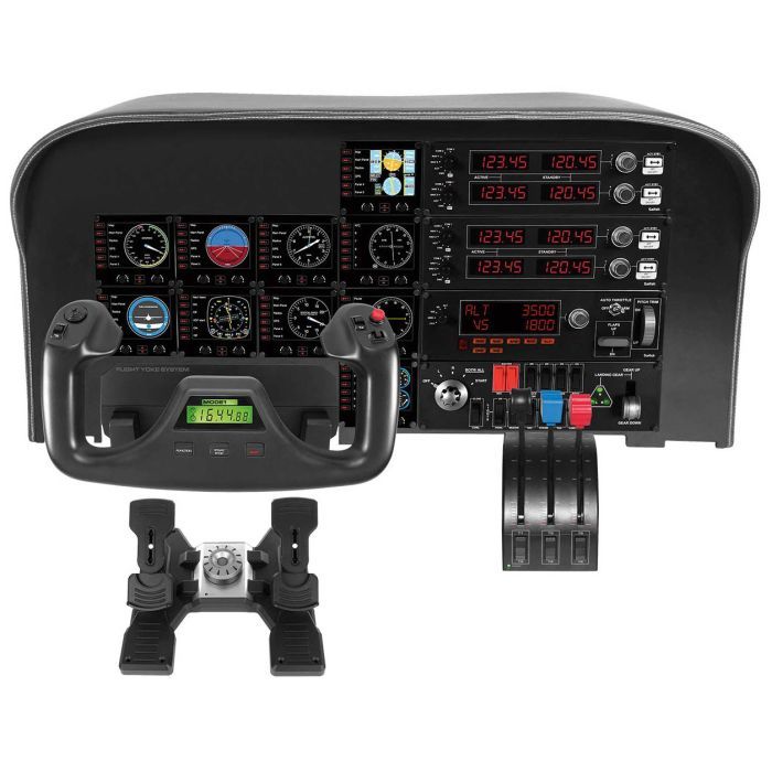 Педали игровые Logitech G Saitek Pro Flight Rudder Pedals PC (945-000005) изображение 4