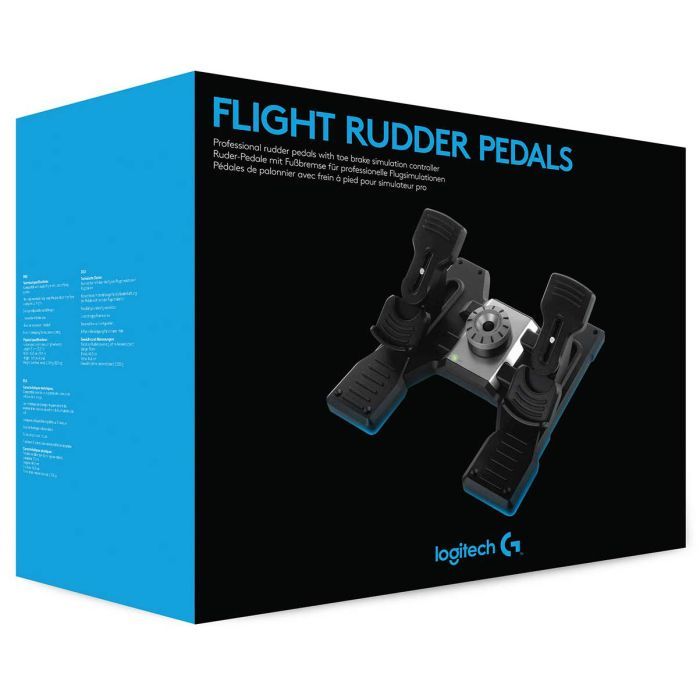 Педали игровые Logitech G Saitek Pro Flight Rudder Pedals PC (945-000005) изображение 5