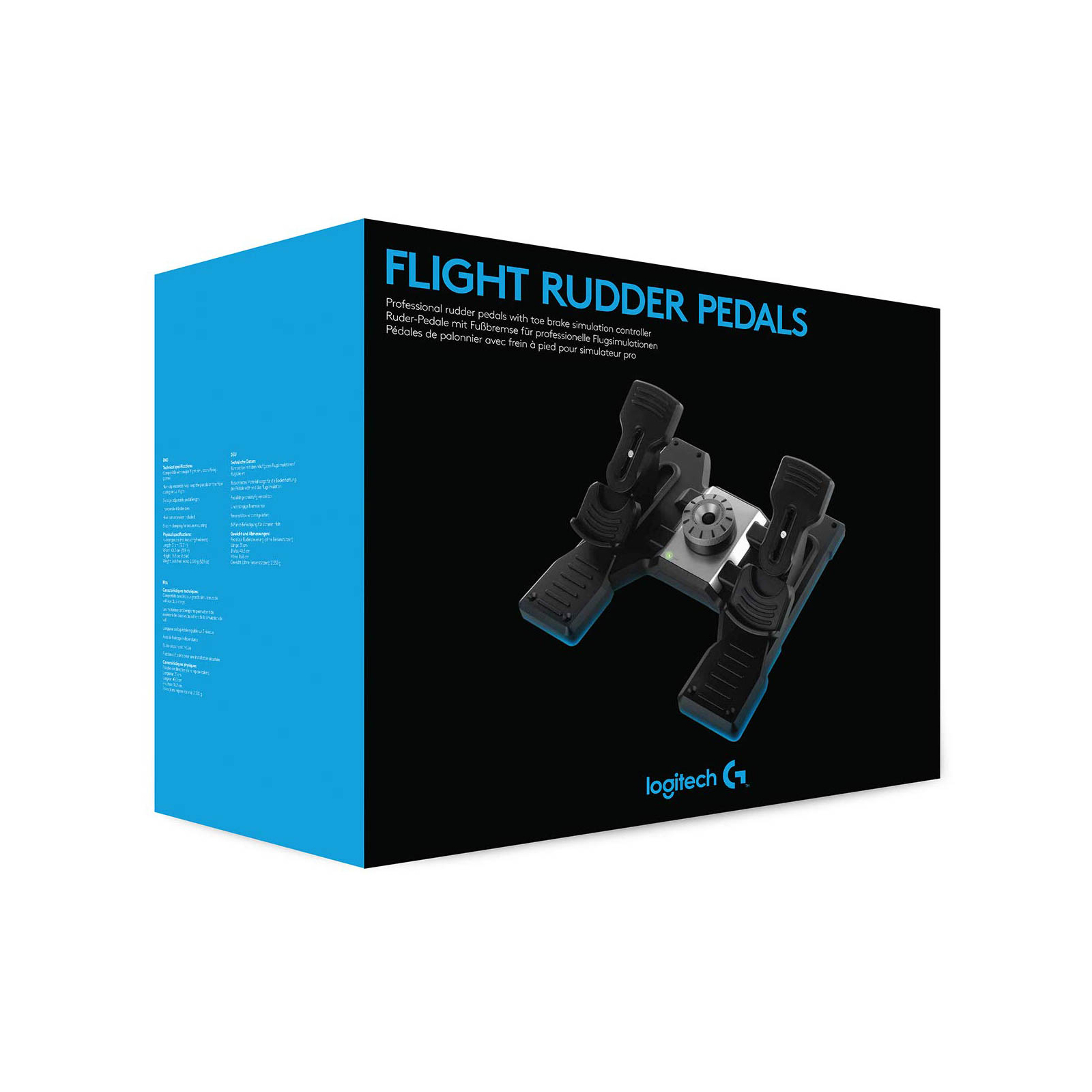 Педали игровые Logitech G Saitek Pro Flight Rudder Pedals PC (945-000005) изображение 5