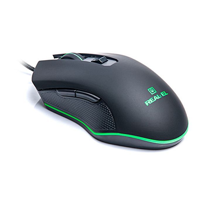 Мишка REAL-EL RM-550 Black зображення 8