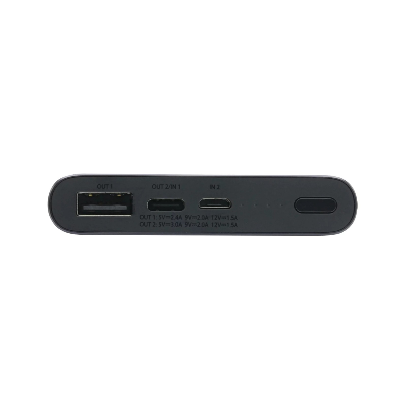 Батарея универсальная Xiaomi Mi Power bank 3 10000mAh QC3.0(Type-C), QC2.0(USB) Black (PLM12ZM-Black) изображение 5