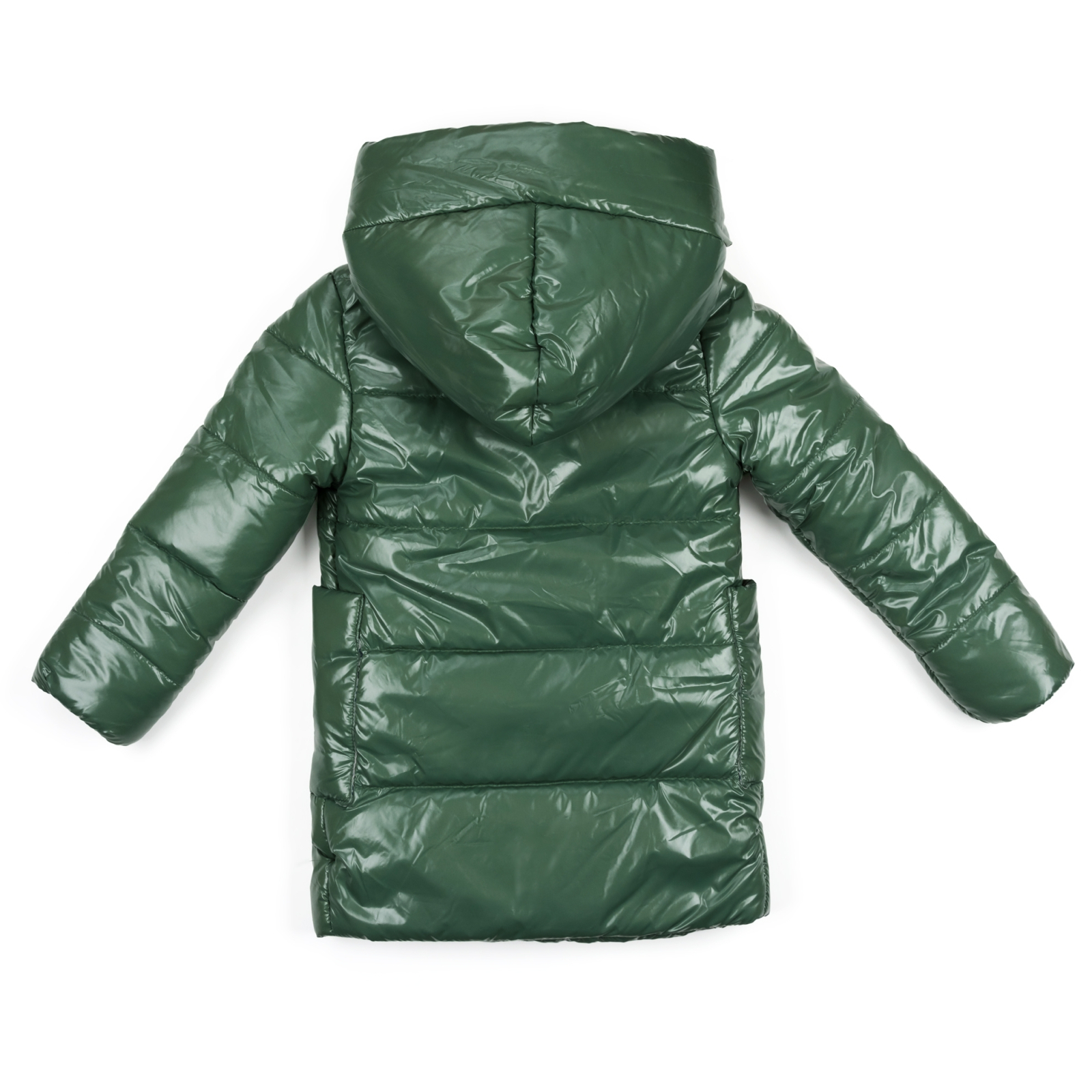 Куртка Brilliant подовжена "Felice" (19709-116-green) зображення 2