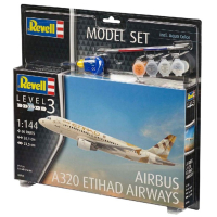 Сборная модель Revell Пассажирский самолет Airbus A320 1:144 (4009803639680)