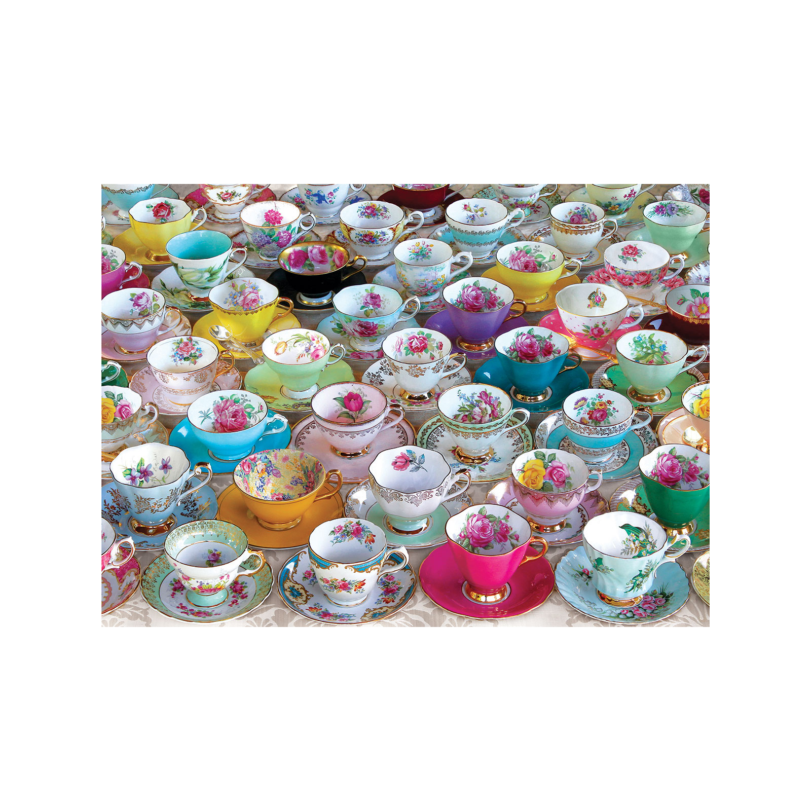 Пазл Eurographics Колекція чайних чашок 1000 елементів (6000-5314) зображення 3