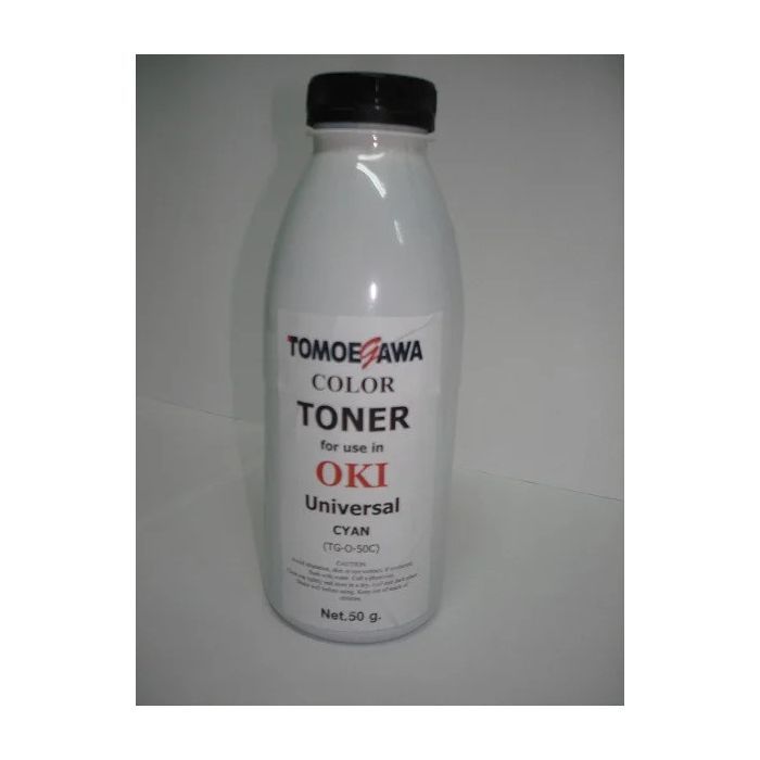Тонер OKI UNIVERSAL 50г Cyan Tomoegawa (TG-O-50C)