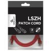 Патч-корд 3м S/FTP Cat 6A CU LSZH red Cablexpert (PP6A-LSZHCU-R-3M) изображение 4