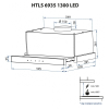 Витяжка кухонна Minola HTLS 6935 WH 1300 LED зображення 11