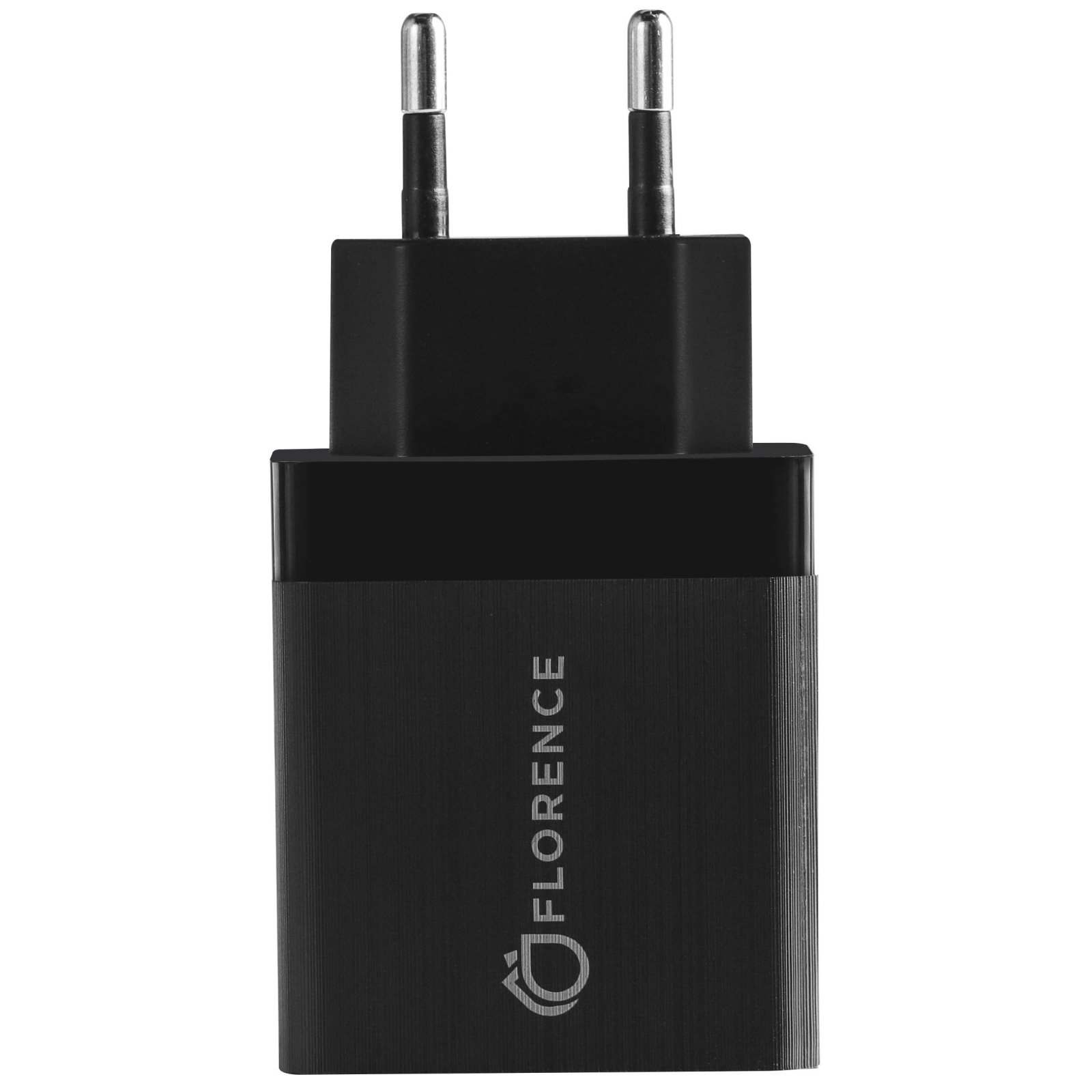 Зарядний пристрій Florence 1USB QC 3.0 + microUSB cable White (FL-1050-WM)