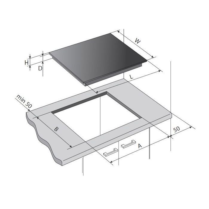 Варочная поверхность Pyramida IH X 642 BZF изображение 2