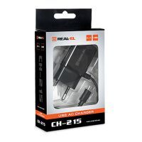 Зарядний пристрій REAL-EL CH-215 black (EL123160015) зображення 8