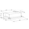 Витяжка кухонна Eleyus LOTUS 470 60 BG (LOTUS47060BG) зображення 9