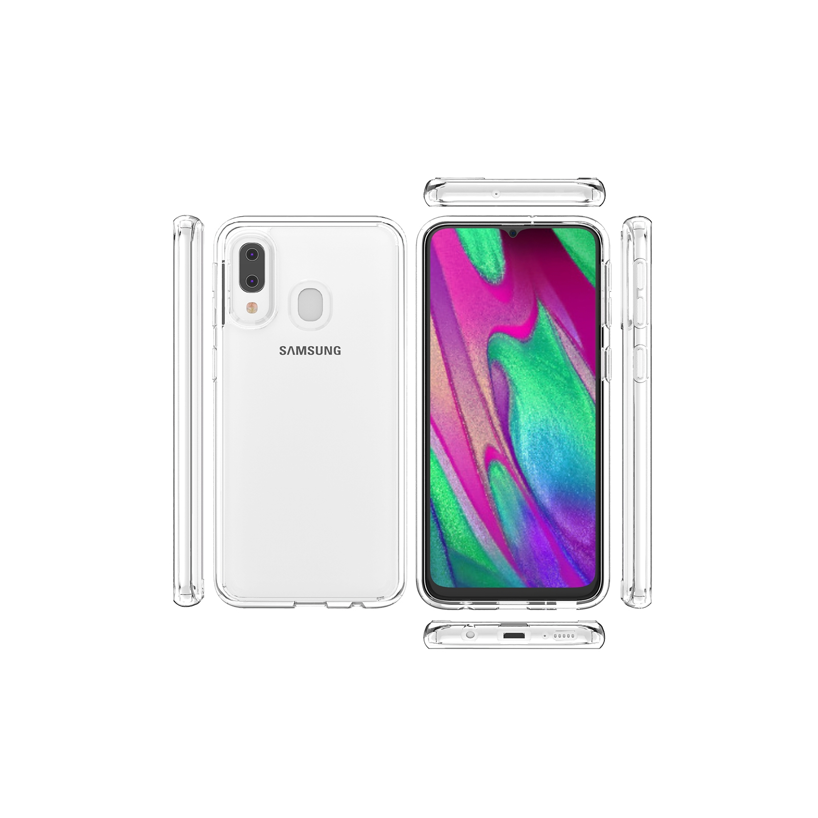 Чехол для мобильного телефона BeCover Samsung Galaxy A40 SM-A405 Transparancy (705010) изображение 2