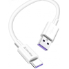 Дата кабель USB 2.0 AM to Type-C 1.0m 5A white ColorWay (CW-CBUC019-WH) изображение 2