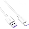 Дата кабель USB 2.0 AM to Type-C 1.0m 5A white ColorWay (CW-CBUC019-WH) зображення 3