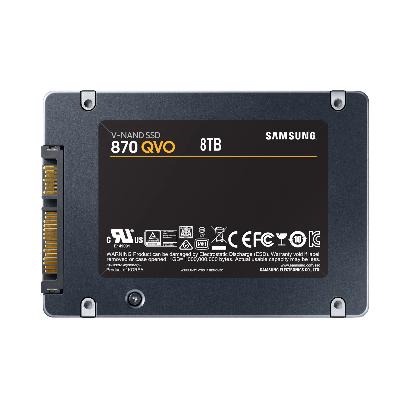Накопитель SSD 2.5" 8TB Samsung (MZ-77Q8T0BW) изображение 2