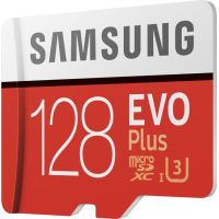 Карта памяти Samsung 128GB microSDXC class 10 UHS-I EVO Plus (MB-MC128HA/RU) изображение 2