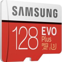 Карта памяти Samsung 128GB microSDXC class 10 UHS-I EVO Plus (MB-MC128HA/RU) изображение 3
