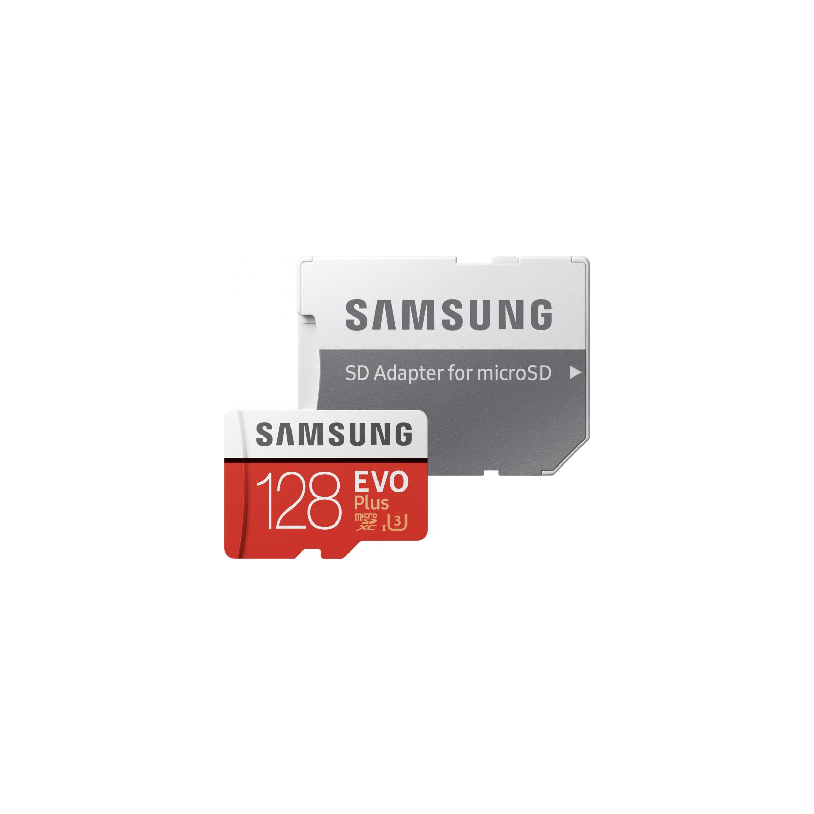 Карта пам'яті Samsung 128GB microSDXC class 10 UHS-I EVO Plus (MB-MC128HA/RU) зображення 4