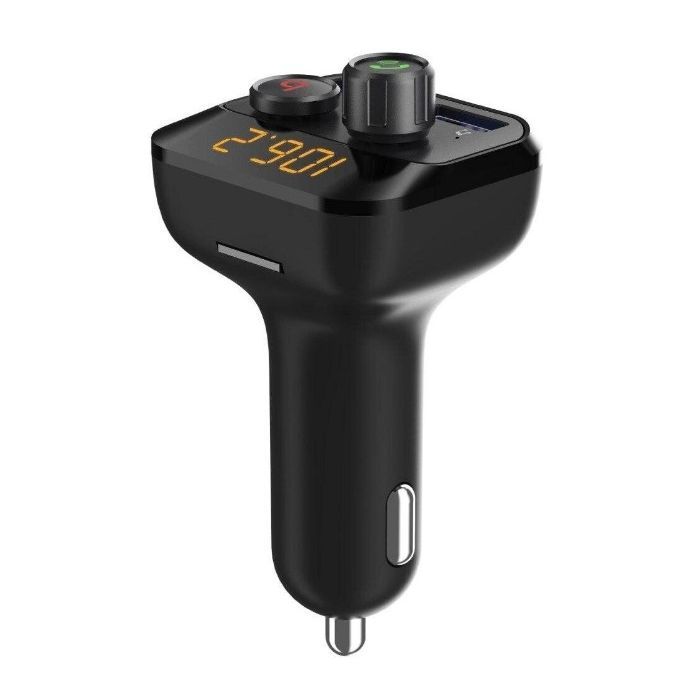 FM модулятор Grand-X 98GRX MegaBass, Bluetooth V5.0 MicroSD, 2USB , MegaBass, han (98GRX) зображення 4